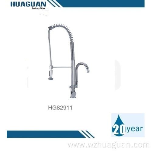 Gold Factory Pull Out Durable Kitchen Faucet